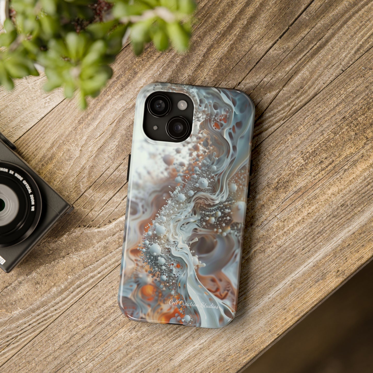 "3D Liquid Splash" -Tough iPhone Cases