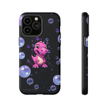 "Dino Glam" Glitter Dinosaur Phone Case -Tough Cases