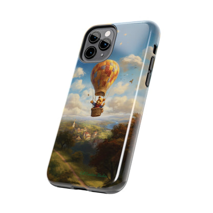 Introducing the "Winnie-The-Pooh's Balloon Adventure" Cell Phone Case – Soar to New Heights in Style -Tough Phone Cases