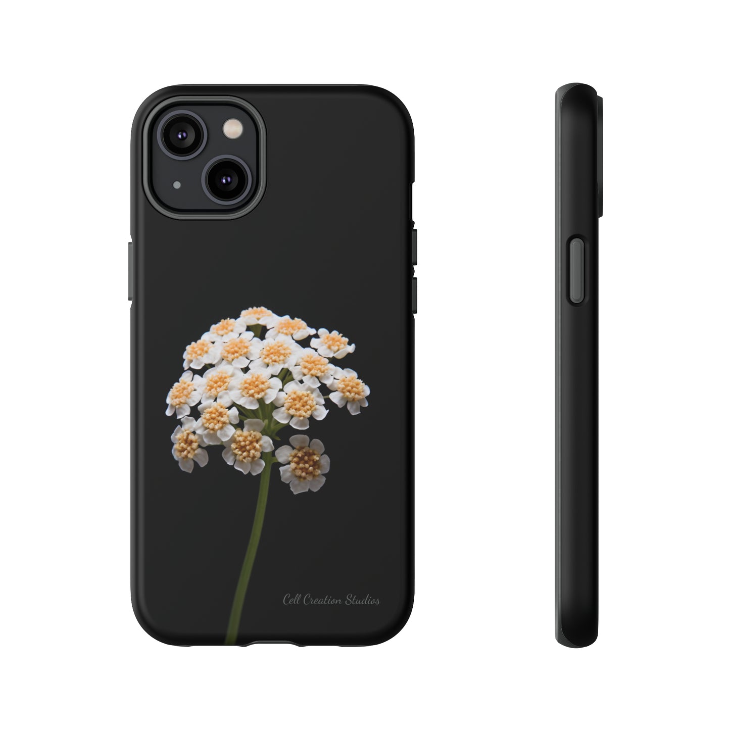 "Elegant Yarrow Bloom"  -Tough iPhone Cases