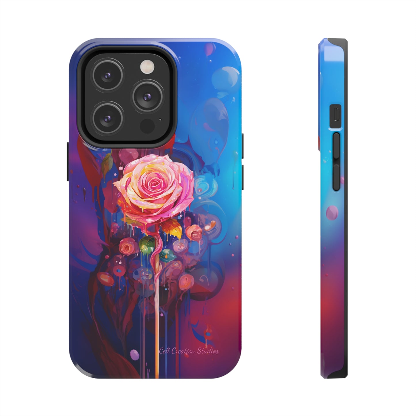 "Dreamy Rose Bloom Fantasy" -Tough iPhone Cases