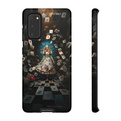 Introducing the "Alice in Wonderland" Cell Phone Case – A Journey Through Imagination -Tough Cases