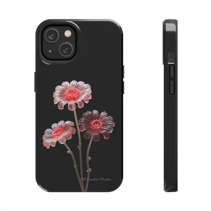 The "Desert Rose Glass Blossom" Phone Case -Tough Phone Cases