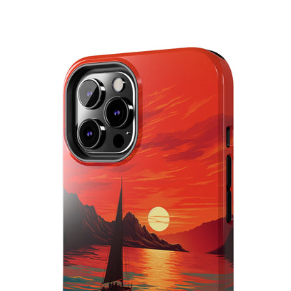 "Serenity at Sunset" -Tough iPhone Cases