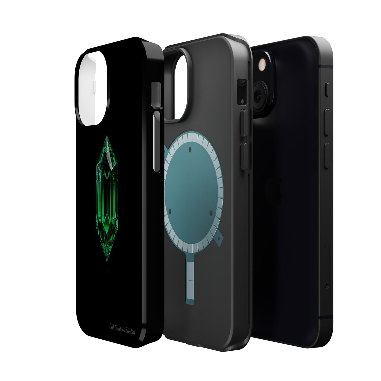 "Emerald Elegance" Phone Case -MagSafe Tough Cases