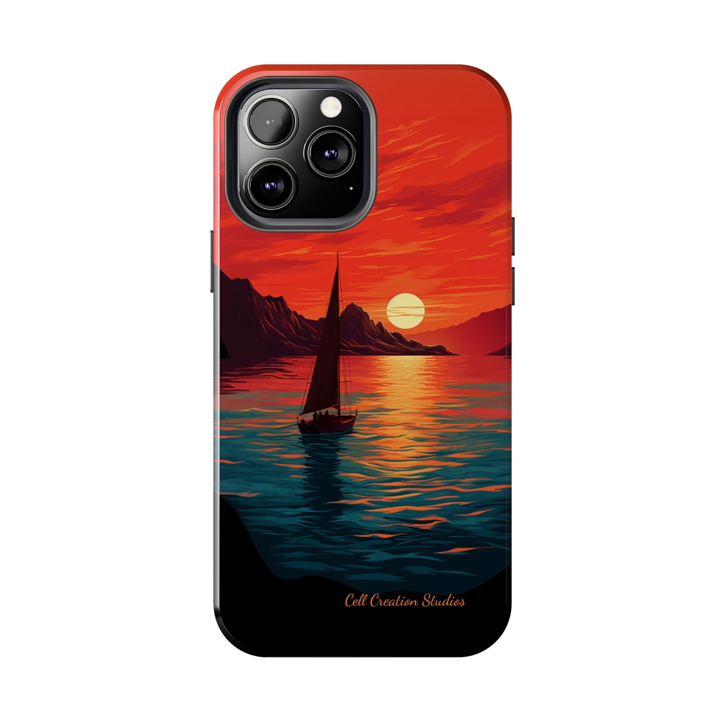 "Serenity at Sunset" -Tough iPhone Cases