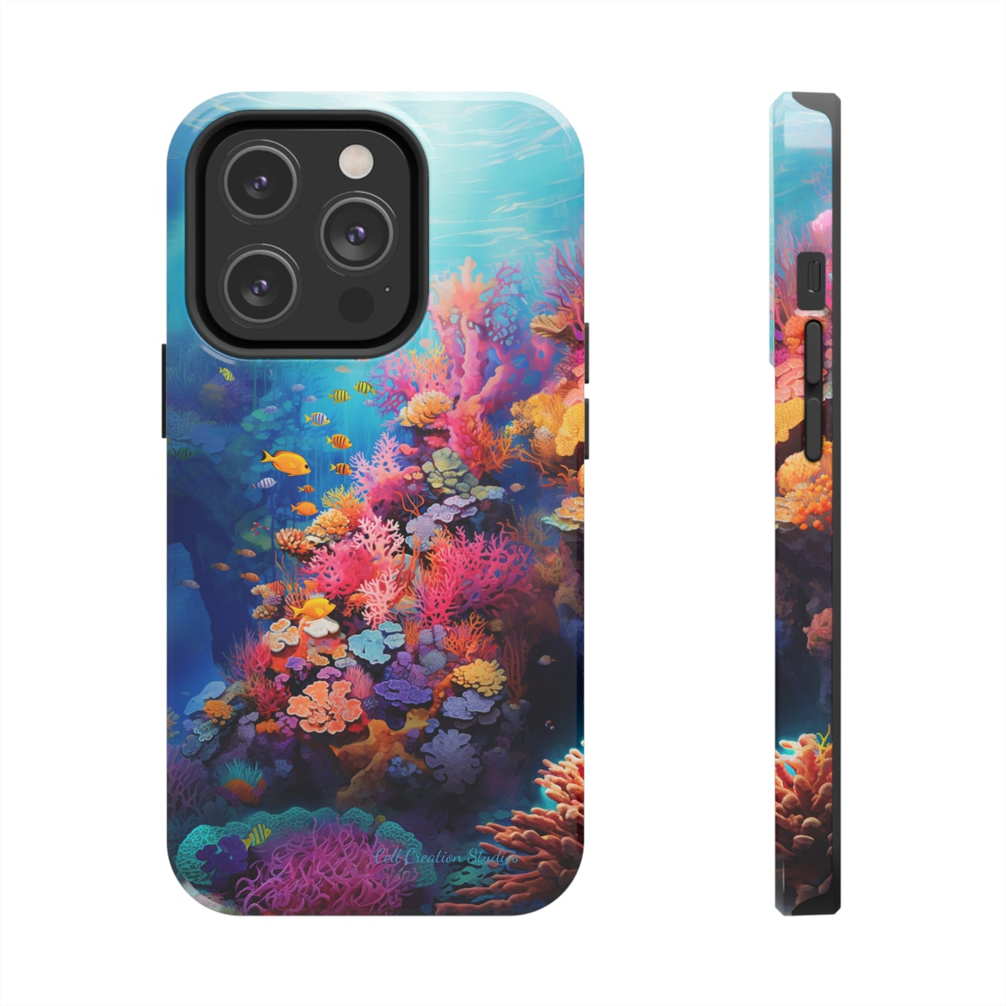 "Coral Reef Splendor" Cell Phone Case – Dive into the Vibrant Underwater World - Phone Cases