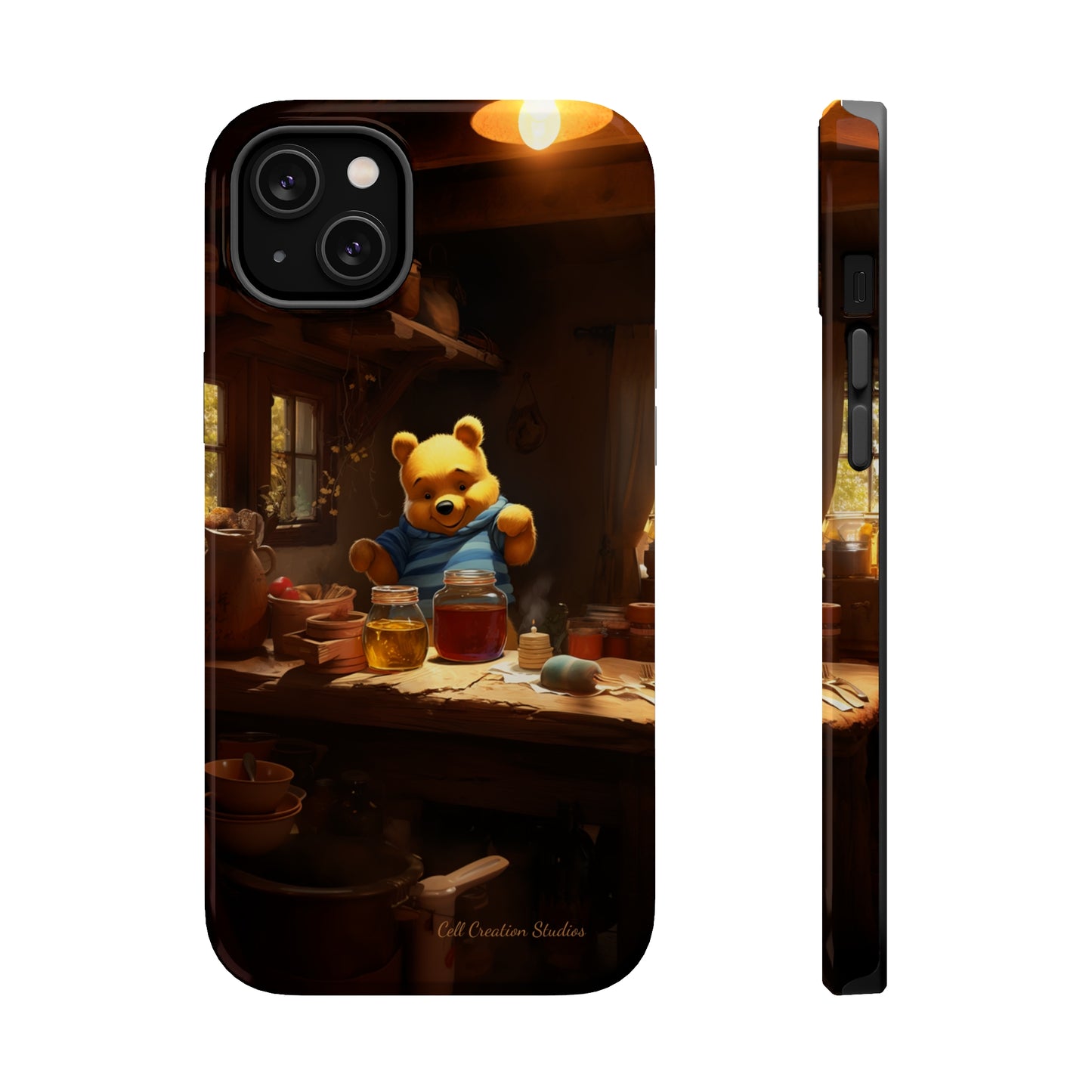 Introducing the "Winnie-The-Pooh's Honey Haven" Cell Phone Case – A Sweet Nostalgic Delight -MagSafe Tough Cases