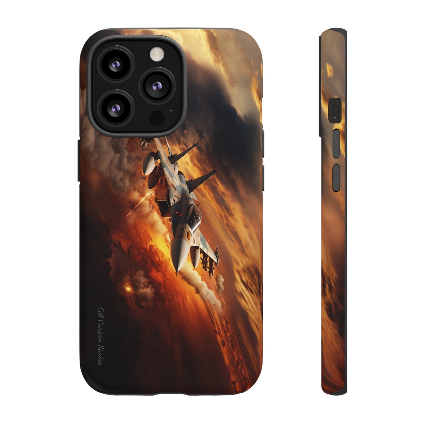 Introducing the "Sky Dominator" Fighter Jet Cell Phone Case – Unleash High-Flying Power! -Tough Cases