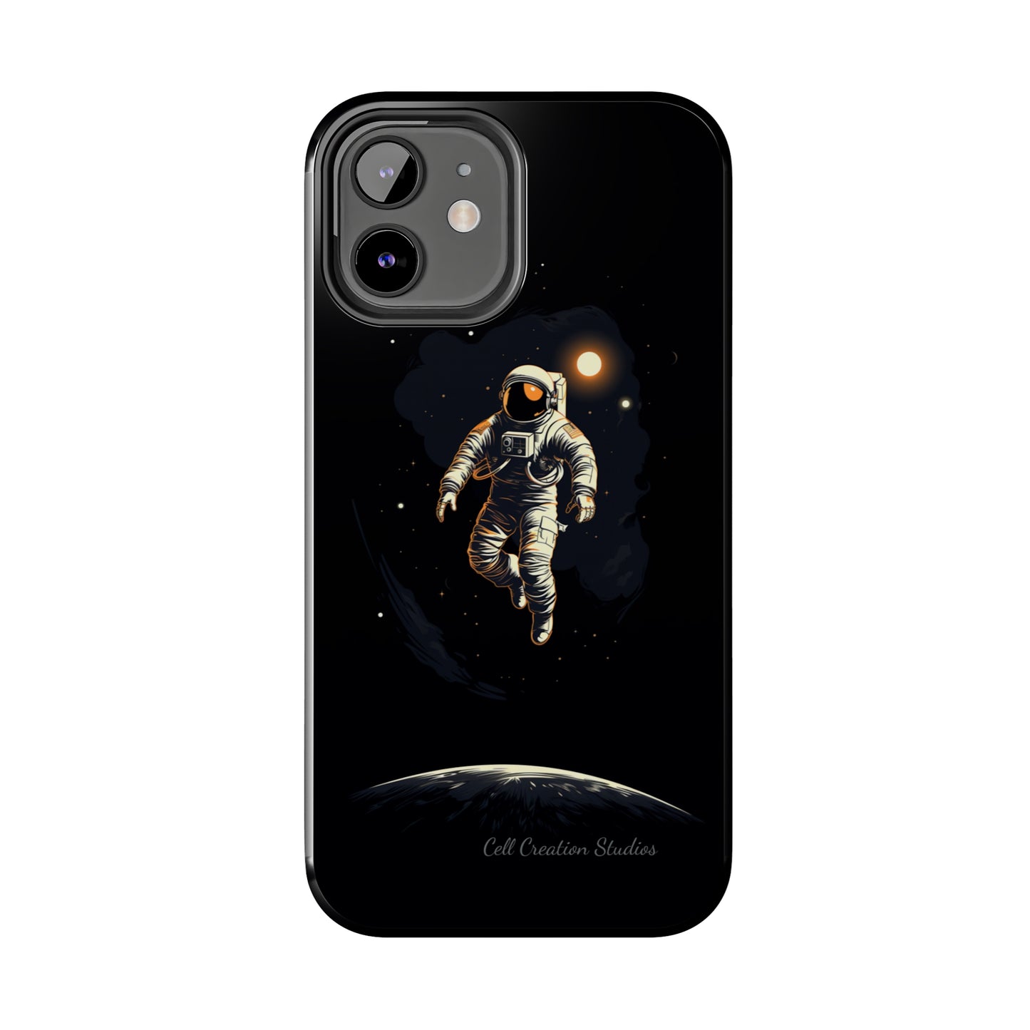 "Cosmic Explorer Astronaut" -Tough iPhone Cases