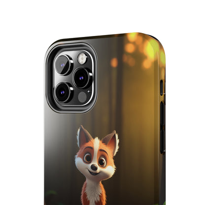 Introducing the "Enchanted Woods Fox" Cell Phone Case – Step into a Whimsical World of Adventure! -Tough Phone Cases