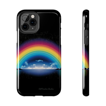 "Vibrant Skies: Rainbow Sunset" Cell Phone Case -Tough Phone Cases