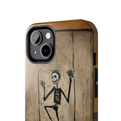 "Groovy Bones Skeleton" -Tough iPhone Cases