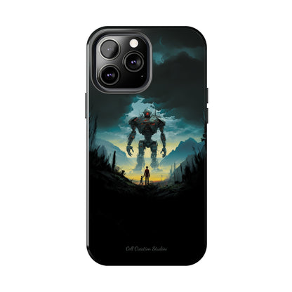 Introducing the "Rising Titan" Cell Phone Case – Witness the Astonishing Emergence of a Giant Robot! -Tough Phone Cases