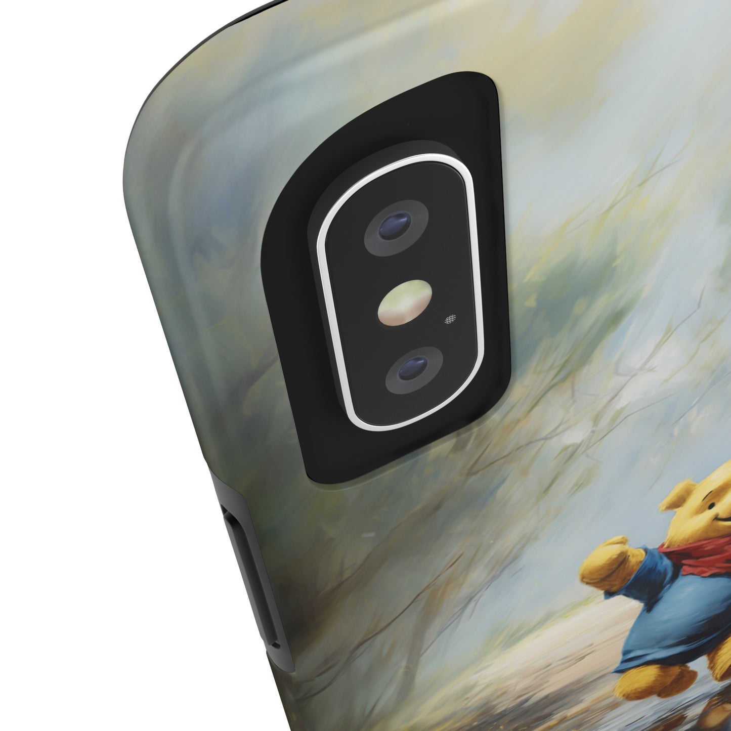 Introducing the "Winnie-The-Pooh Puddle Splash" Cell Phone Case – A Splash of Nostalgic Fun -Tough Phone Cases