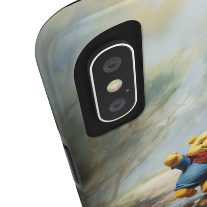 Introducing the "Winnie-The-Pooh Puddle Splash" Cell Phone Case – A Splash of Nostalgic Fun -Tough Phone Cases