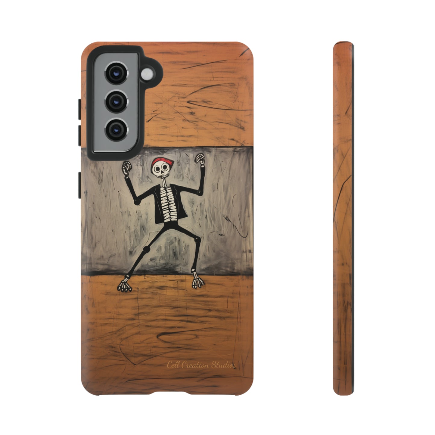 "Dance of the Skeletal Muse" -Tough Samsung Phone Cases