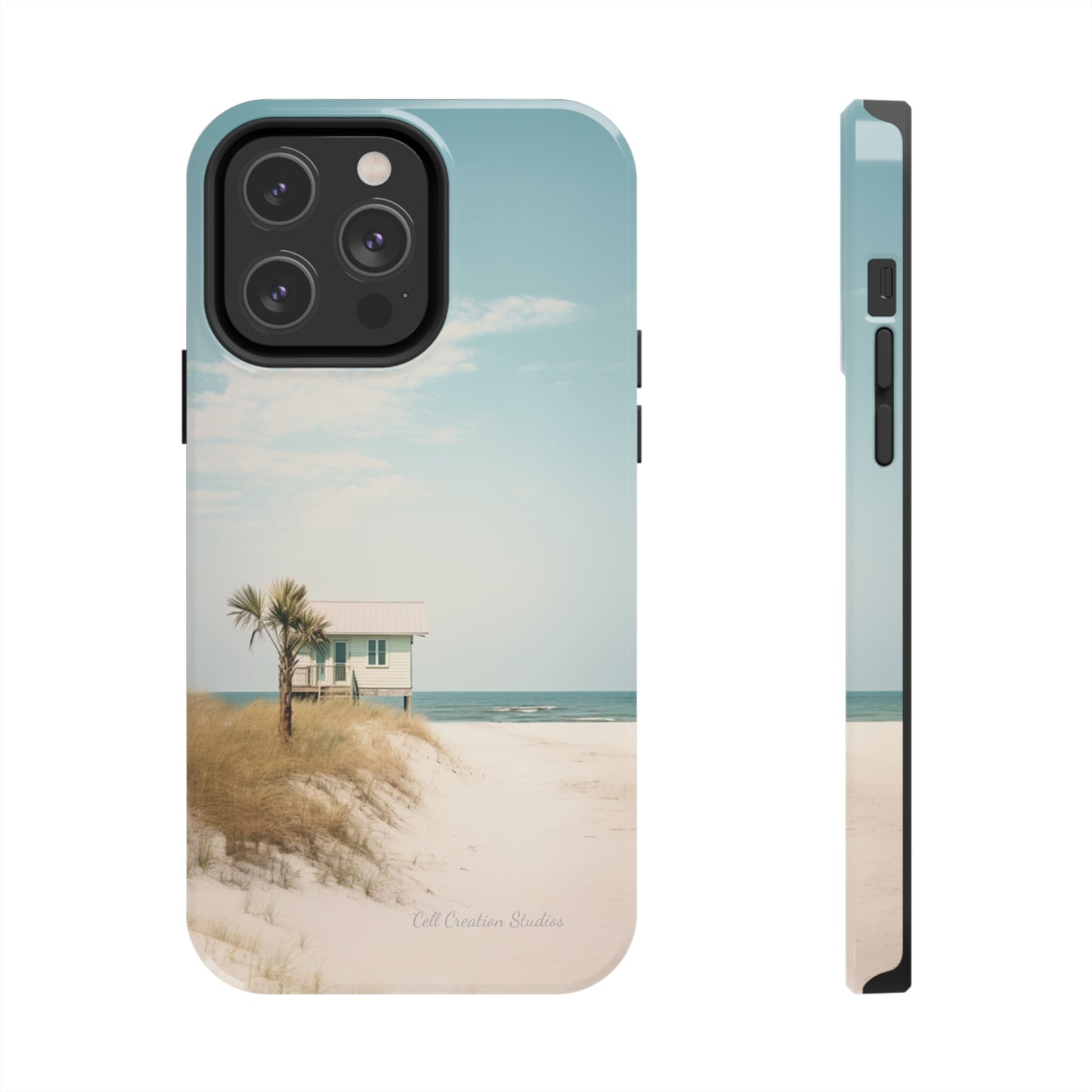 "Seaside Haven" -Tough iPhone Cases