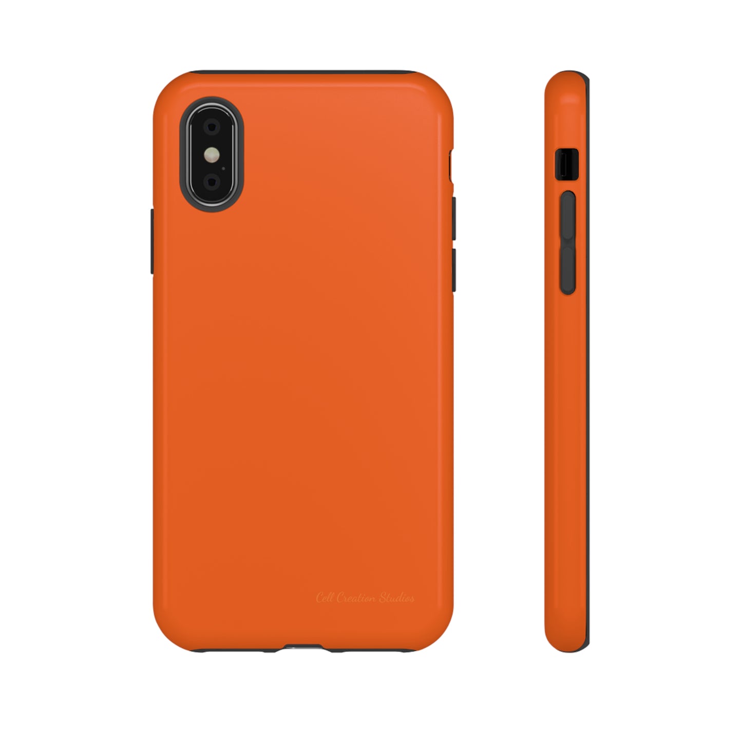 "Orange Burst" -Tough iPhone Cases