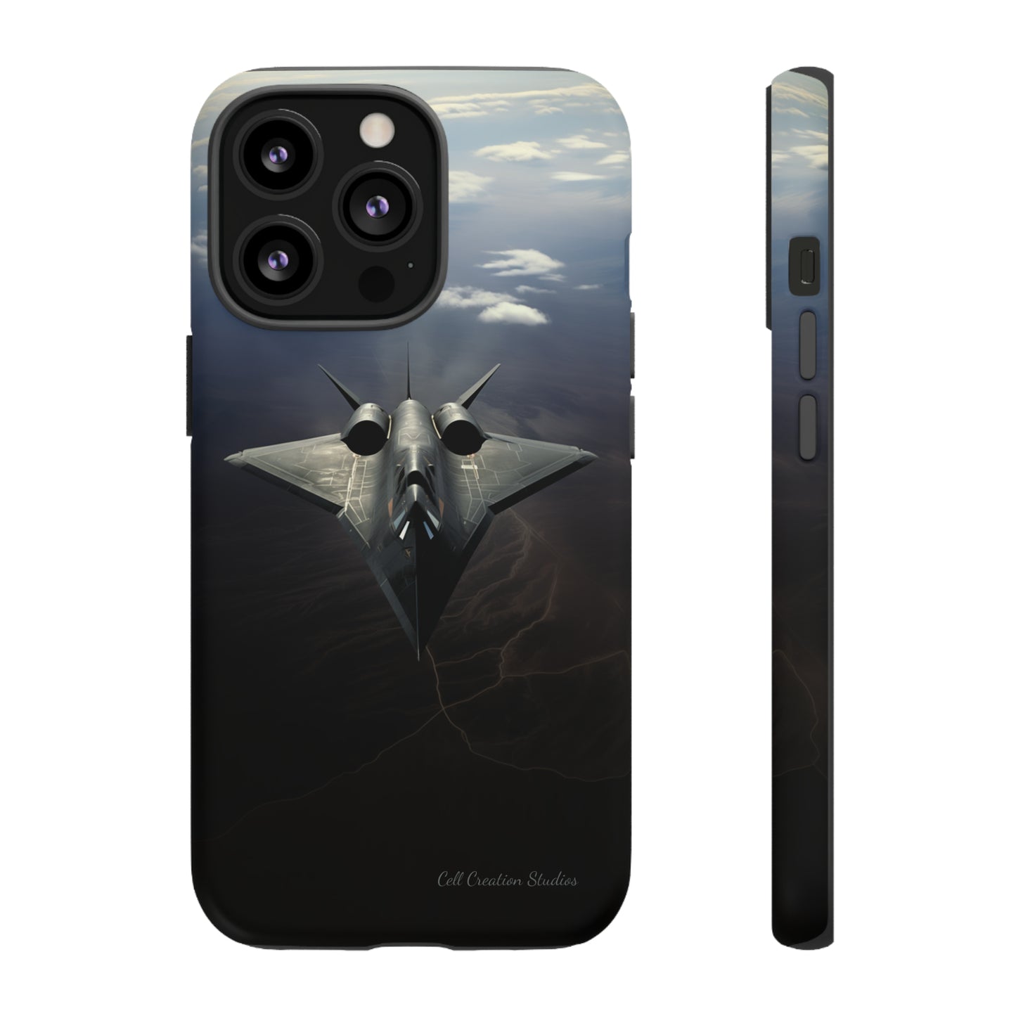 "Stealth Bomber Nightfall" Phone Case -Tough Cases