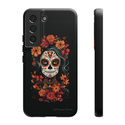 Introducing the "Day of the Dead Fiesta" Cell Phone Case – Celebrate Life in Style -Tough Cases