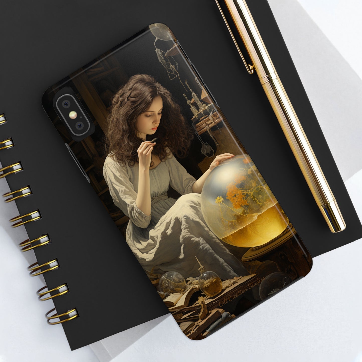 Introducing the "Mystic Botanist" Cell Phone Case – Discover the Secrets Within -Tough Phone Cases