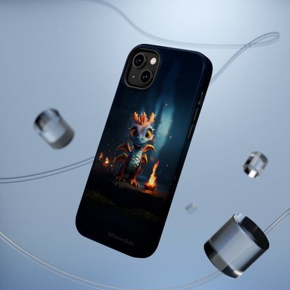 Introducing the "Azure Dragon" Cell Phone Case – Unleash Mythical Marvels -MagSafe Tough Cases