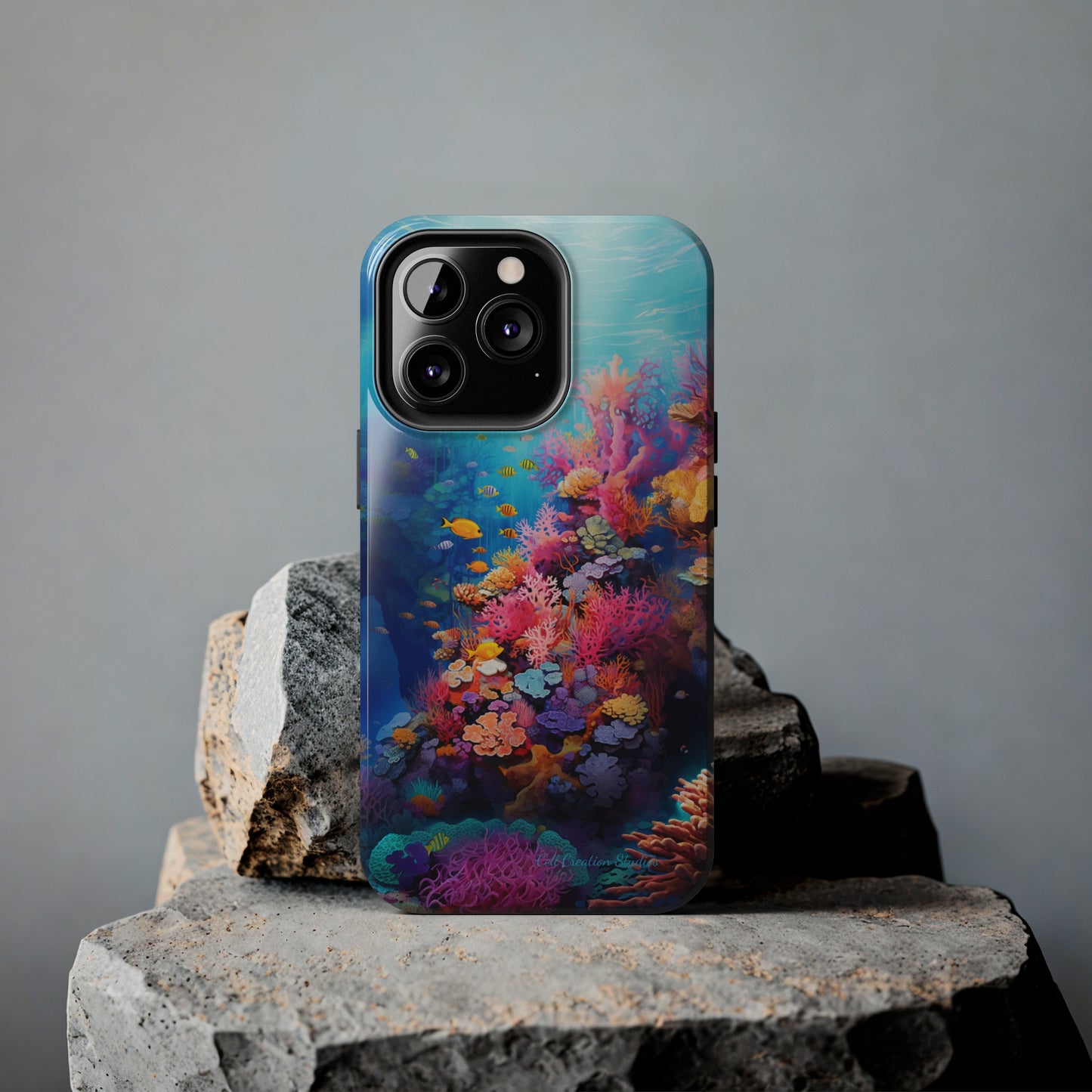 "Coral Reef Splendor" Cell Phone Case – Dive into the Vibrant Underwater World - Phone Cases