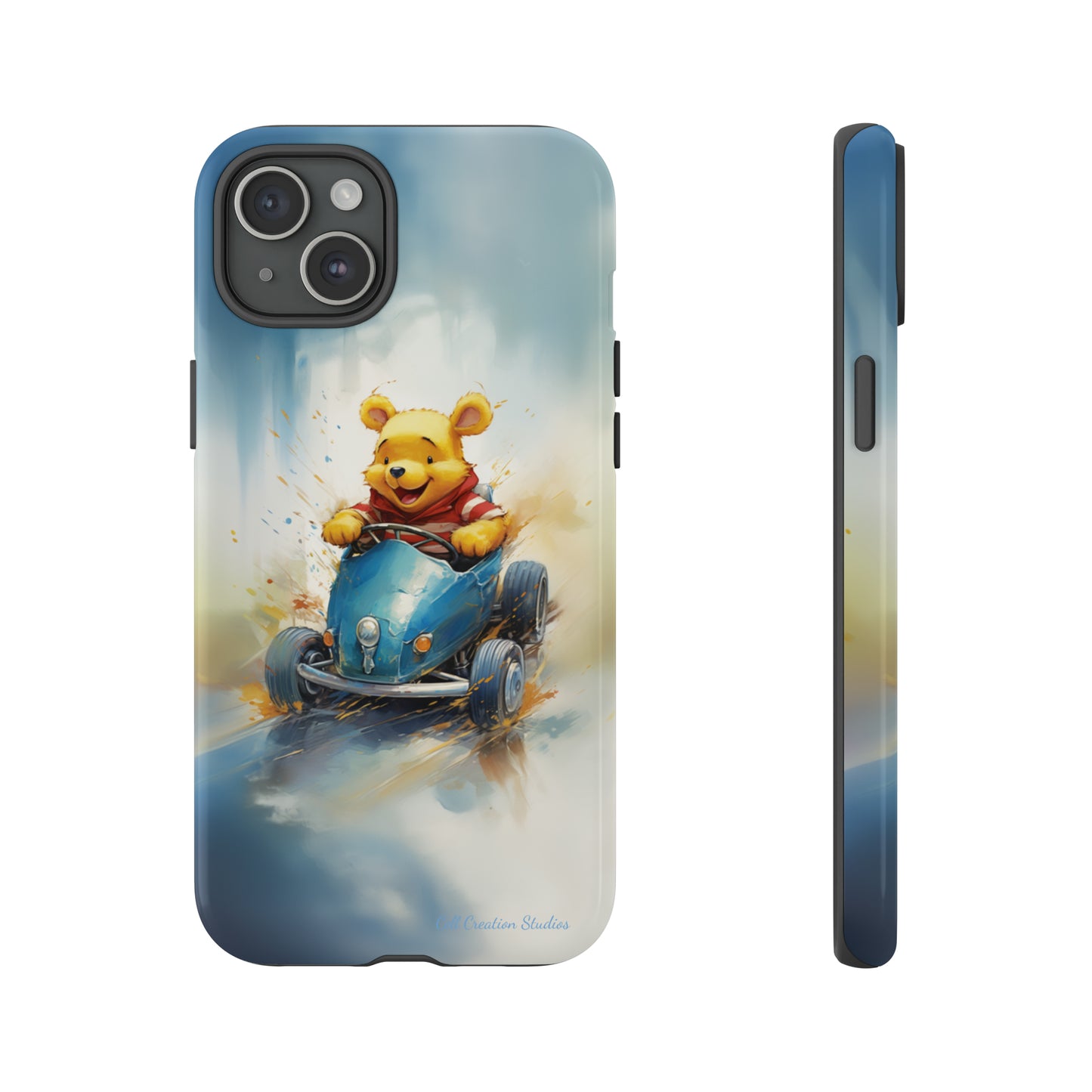 "Winnie-The-Pooh's Race Day" Phone Case -Tough Cases