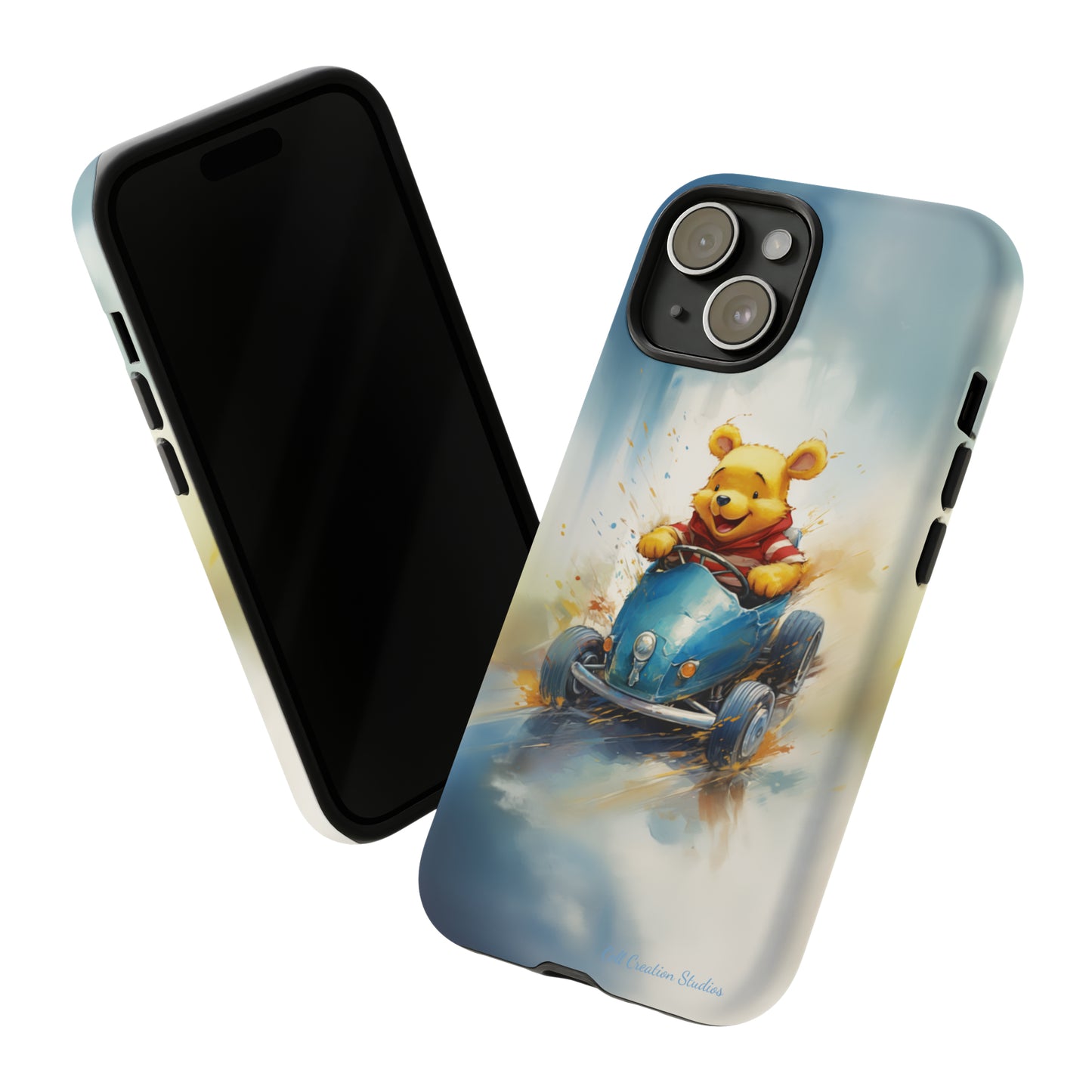 "Winnie-The-Pooh's Race Day" Phone Case -Tough Cases