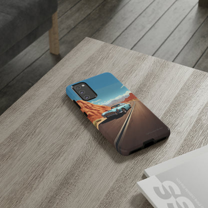 "Silver Racing Legend" -Tough Samsung Phone Cases