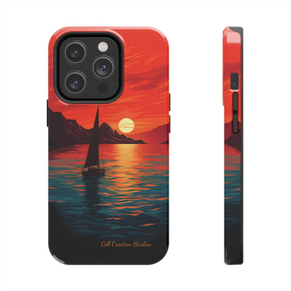 "Serenity at Sunset" -Tough iPhone Cases