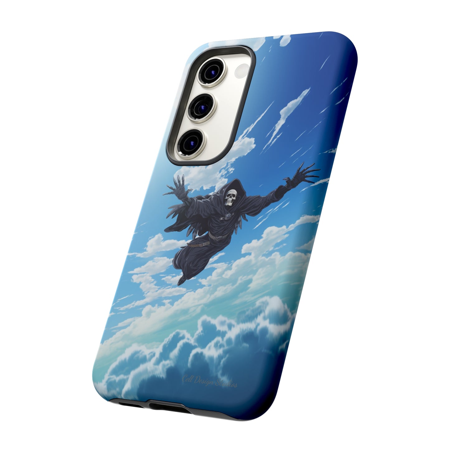 Introducing the "Eternal Contrast" Cell Phone Case – Embrace the Balance of Light and Shadow! -Tough Cases