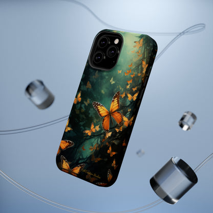 Introducing the "Butterfly Symphony" Cell Phone Case – Embrace the Dance of Nature! -MagSafe Tough Cases