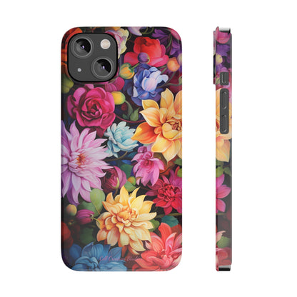 Introducing the "Blossom Beauty" Cell Phone Case – Elevate Your Style with Floral Charm -Slim Phone Cases