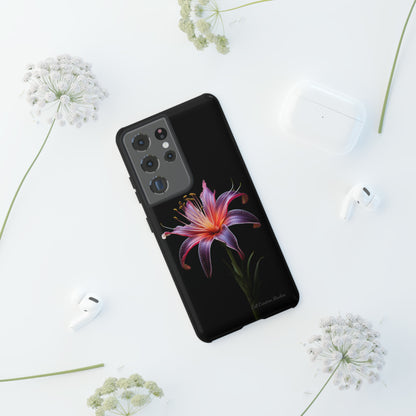 "Vibrant Purple Lily" Phone Case -Tough Cases