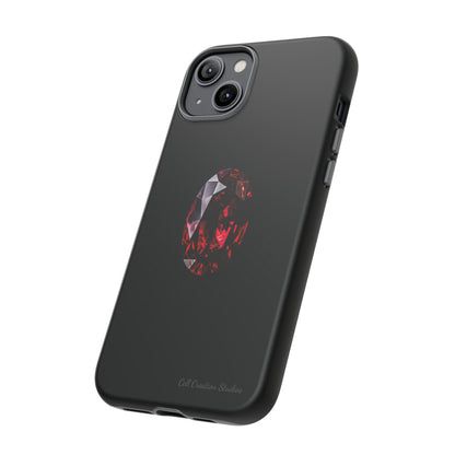 "Ruby Radiance" Phone Case -Tough Cases