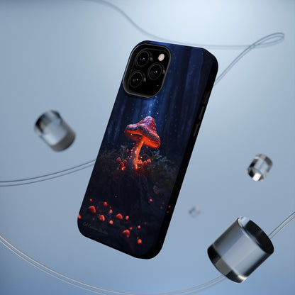 Introducing the "Enchanted Magic Mushroom" Cell Phone Case – Unveil the Mystical Realm -MagSafe Tough Cases