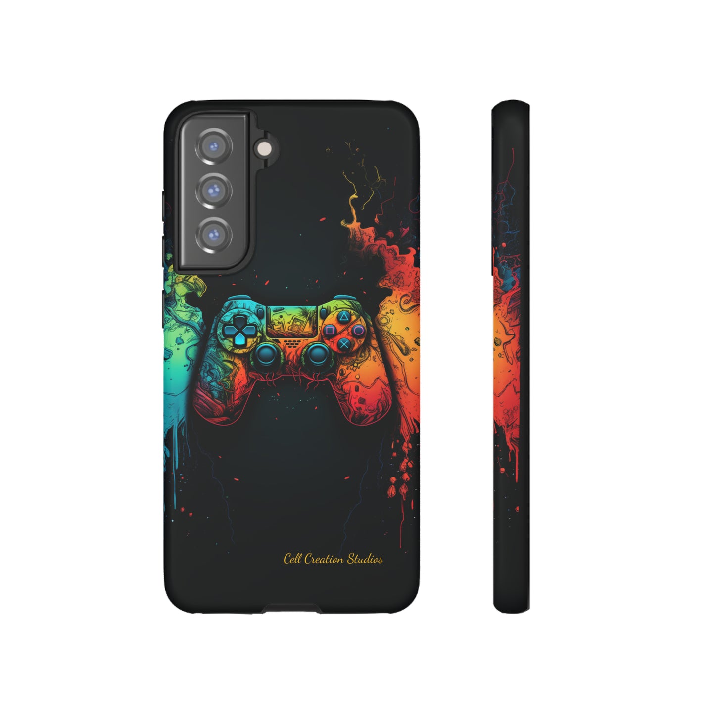 "ColorBlast Gaming" -Tough Samsung Phone Cases