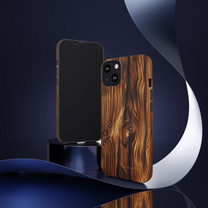 "Wood Grain Elegance"  -Tough iPhone Cases