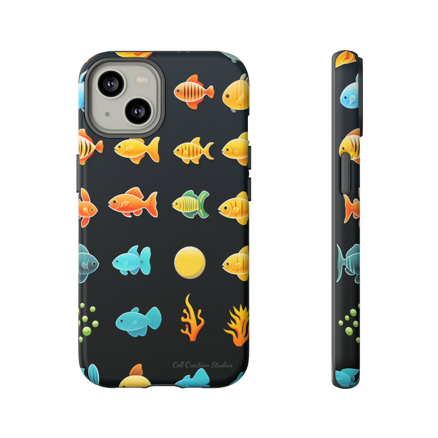 "AquaArt Fish" -Tough Phone Cases