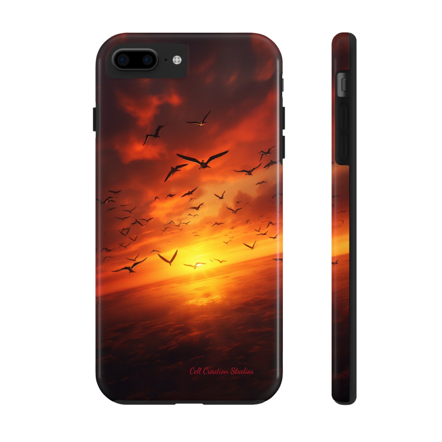 Introducing the "Sunset Soar" Cell Phone Case – Embrace Freedom and Beauty -Tough Phone Cases