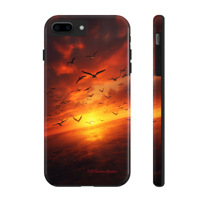 Introducing the "Sunset Soar" Cell Phone Case – Embrace Freedom and Beauty -Tough Phone Cases