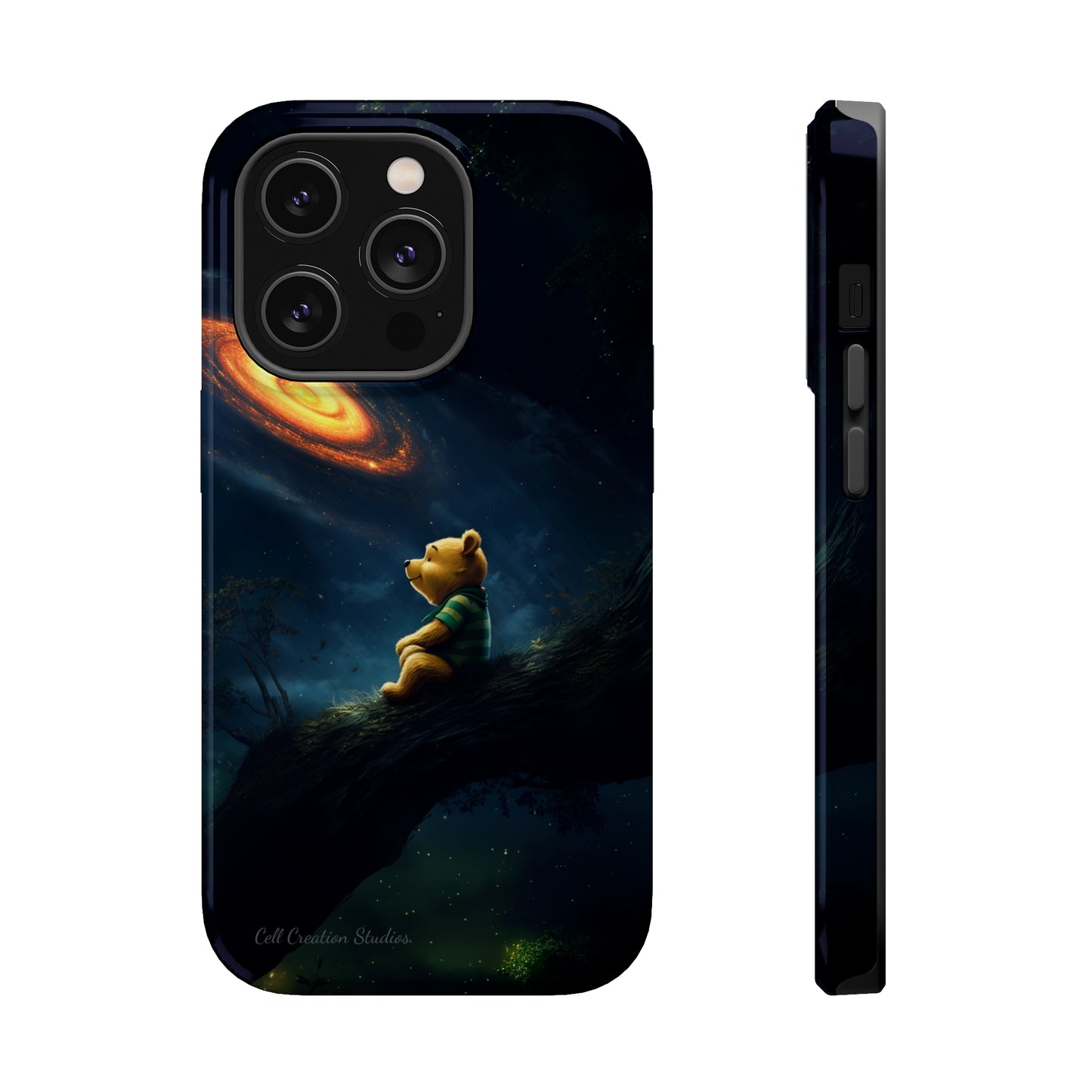 "Starry Night with Winnie-the-Pooh" Cell Phone Case -MagSafe Tough Cases