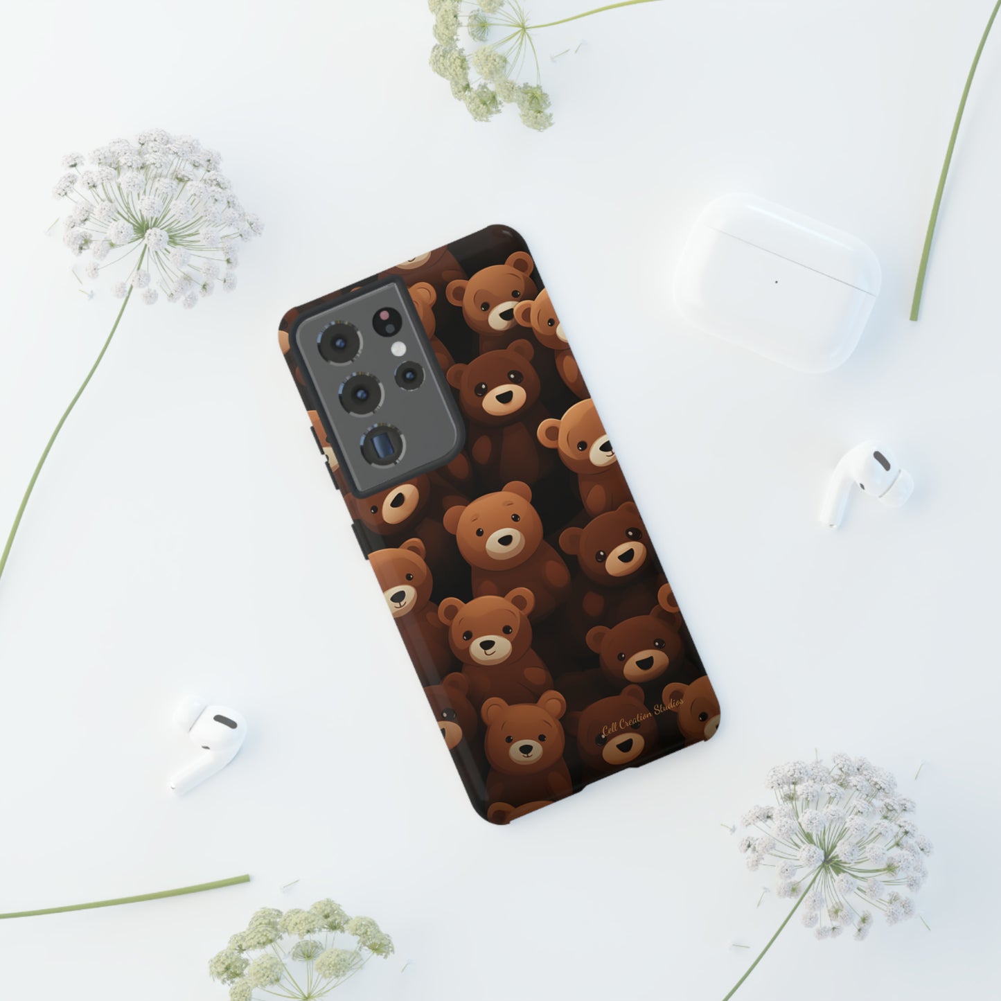 "Bear Hug Haven" -Tough Phone Cases