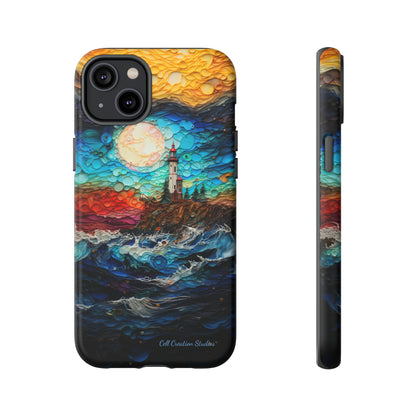 "Coastal Canvas Guardian" -Tough iPhone Cases