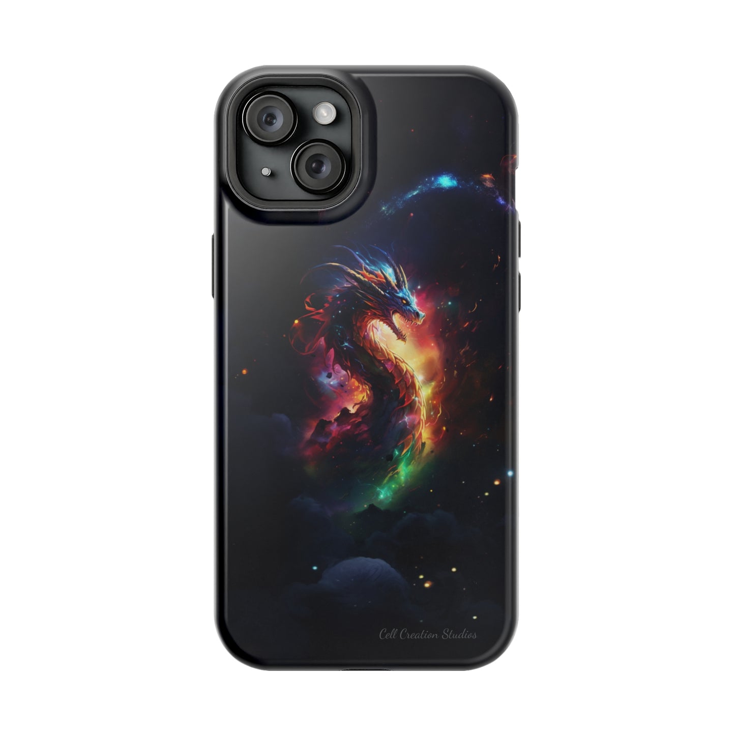 "Cosmic Dragon Unleashed" -MagSafe Tough iPhone Cases