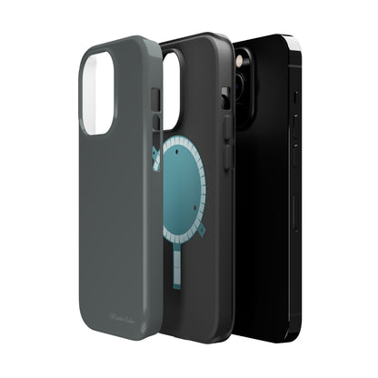 "Slate Elegance" -MagSafe Tough iPhone Cases