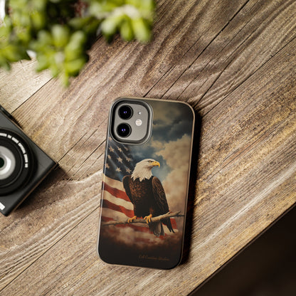 Introducing the "Eagle's Majesty" Cell Phone Case – Soar with American Pride -Tough Phone Cases