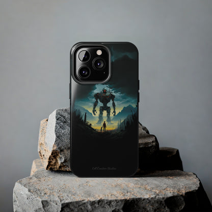 Introducing the "Rising Titan" Cell Phone Case – Witness the Astonishing Emergence of a Giant Robot! -Tough Phone Cases